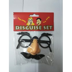 Γυαλιά με μύτη και μουστάκι